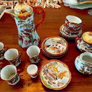 Chinese tea/coffee set.